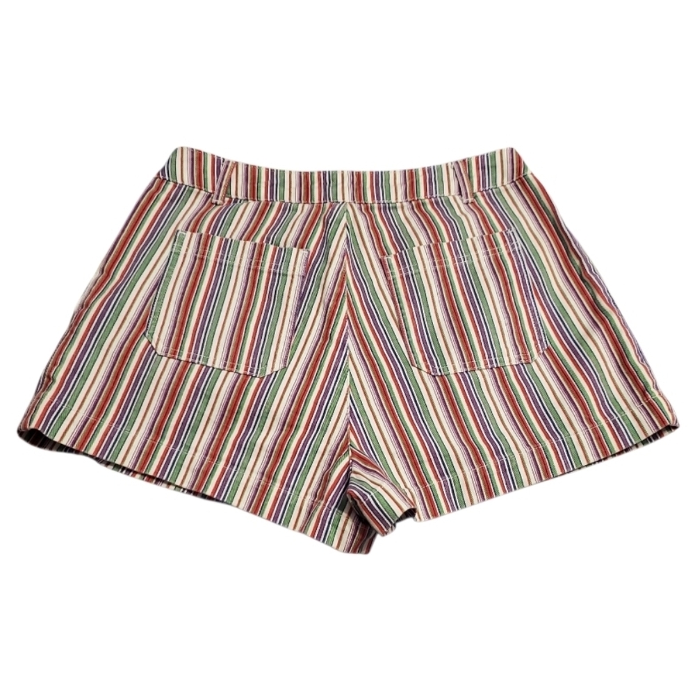 BDG Urban Outfitters Women's Striped Cotton Retro Lisbon Shorts 10 - Picture 4 of 8